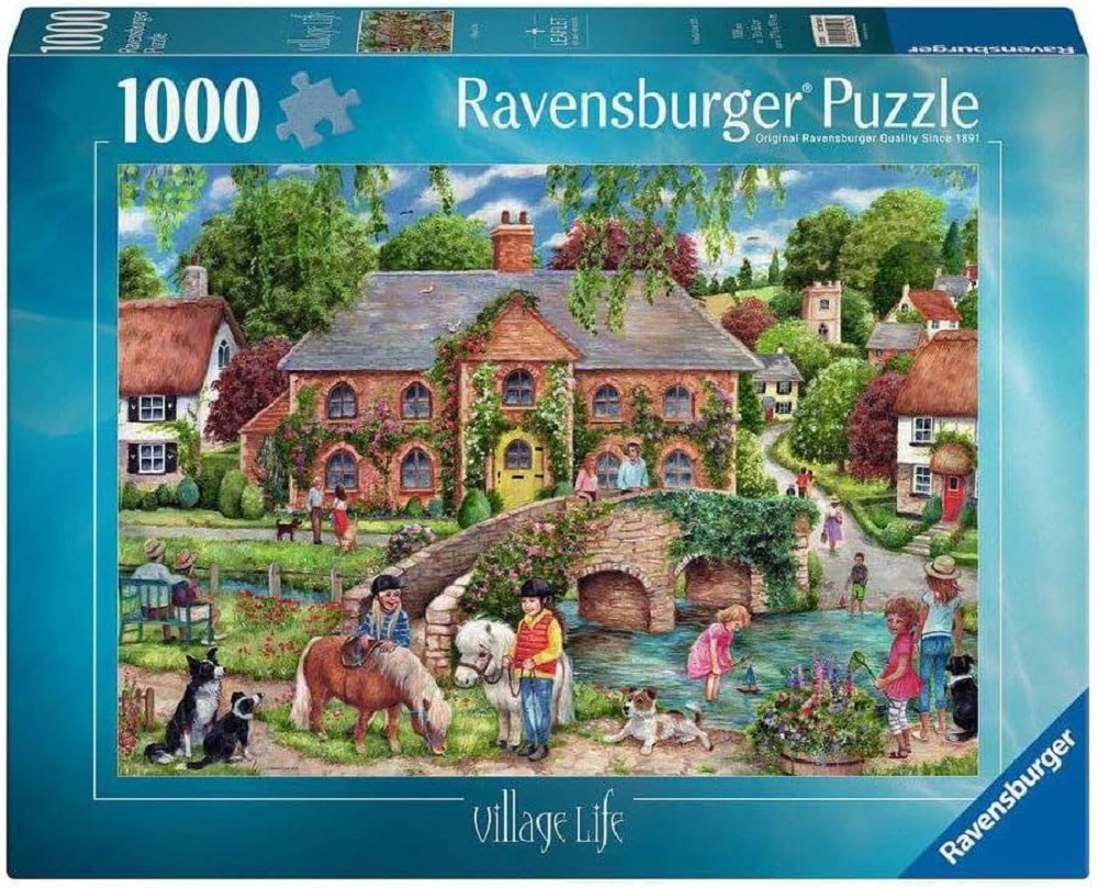 ARB Games :: Jigsaw Puzzles :: 1000 Pieces Jigsaw Puzzles :: Ravensburger 1000s :: Village Life